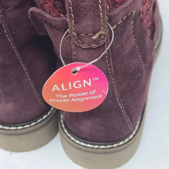 Comfortiva Rawnie mosto red Oiled Cow Suedewomen's size 8 W - Picture 6 of 8